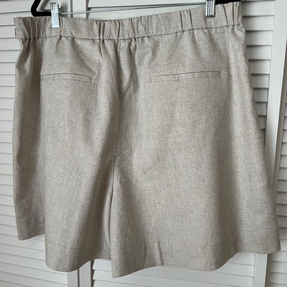 Banana Republic NWT linen blend shorts/skort size XL - Picture 3 of 9